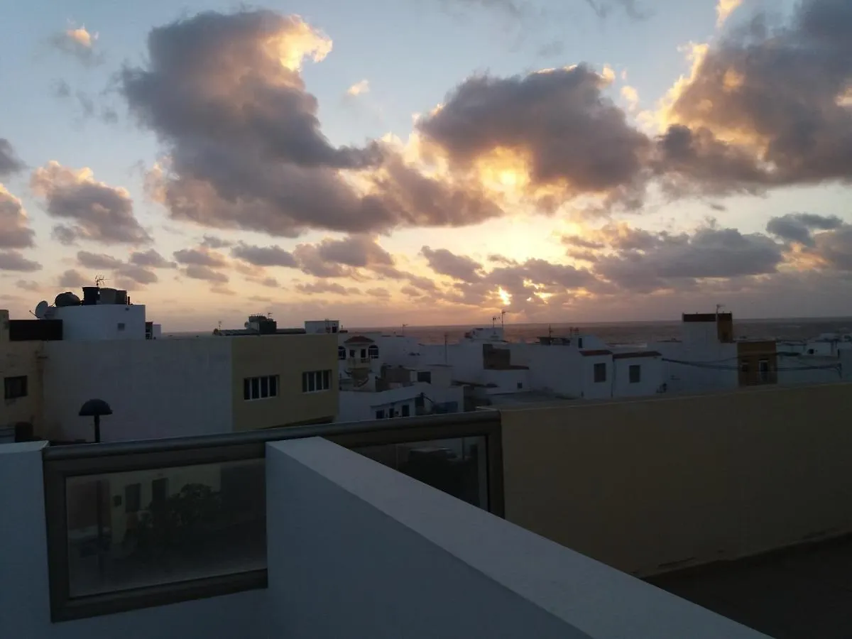 Los Lagos Sunset Sea View Private Roof Terrace Cotillo 아파트