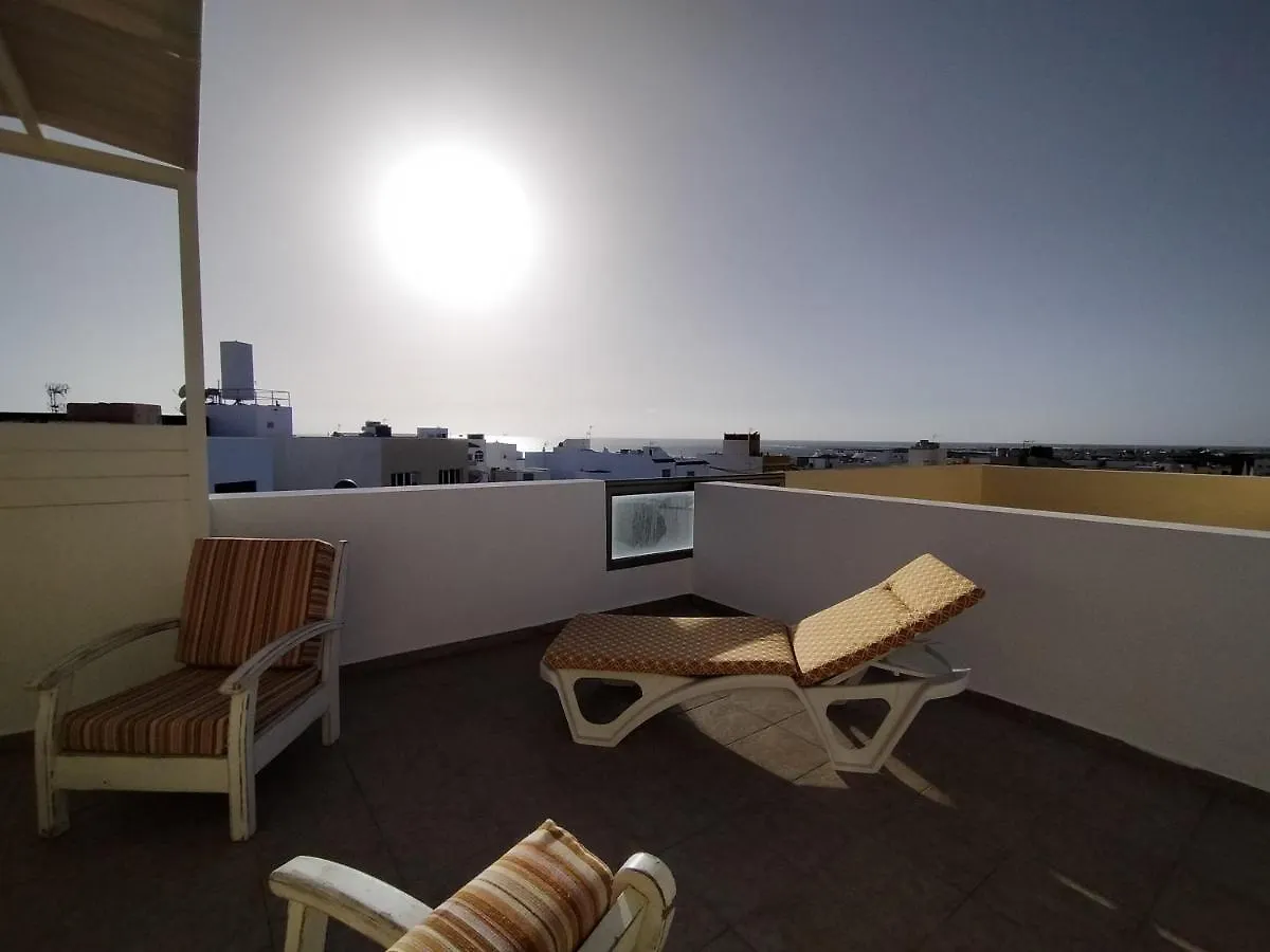 아파트 Los Lagos Sunset Sea View Private Roof Terrace Cotillo 스페인